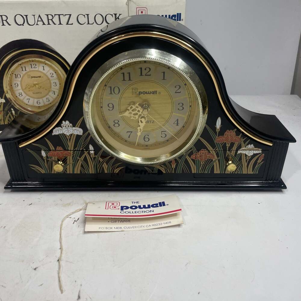 Powell Decorator Quartz Clock 600